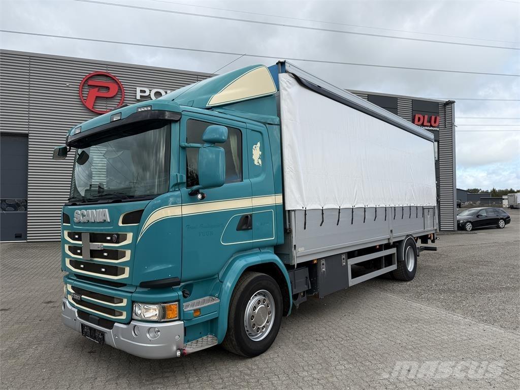 Scania G320 4x2 Curtain sider trucks
