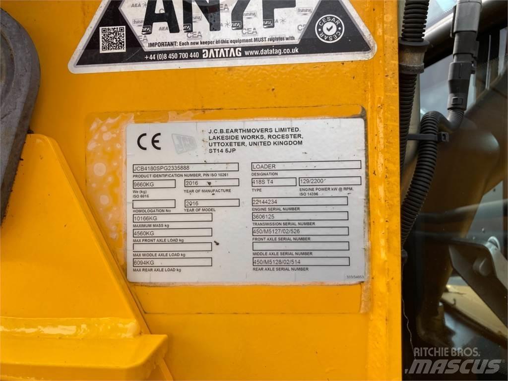 JCB 418S Telehandlers