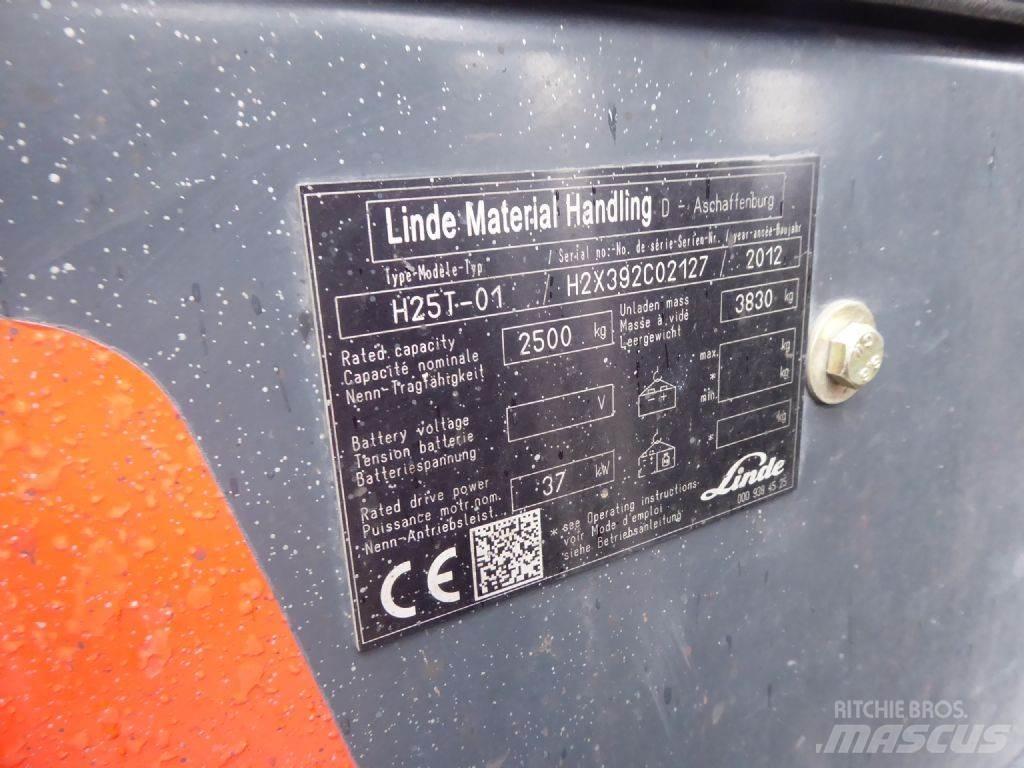 Linde H25T-01 LPG trucks