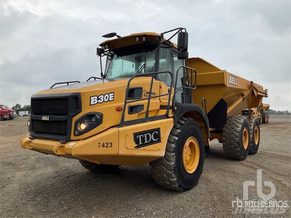 Bell B30E Articulated Haulers