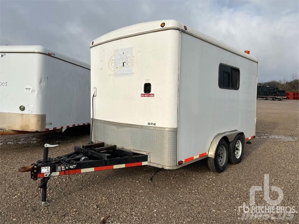  FIBE 12 ft T/A Box Trailers
