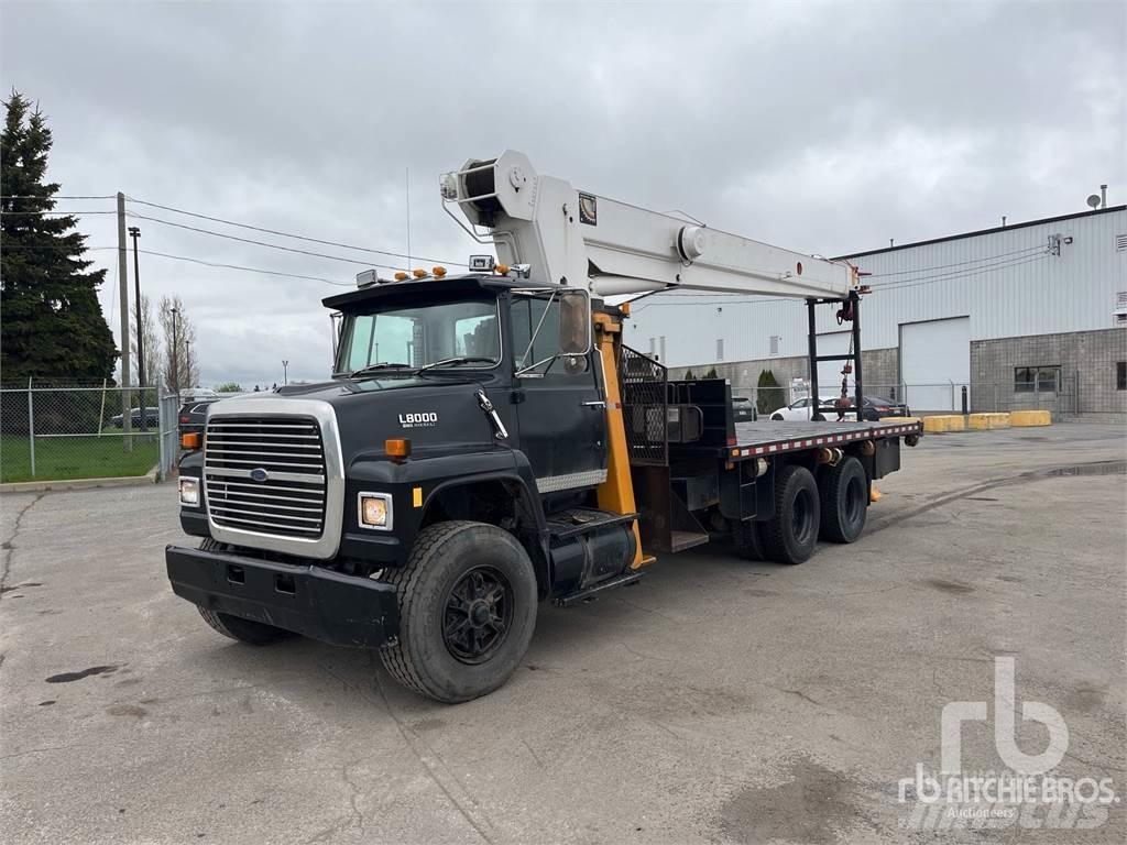 Ford L8000 Truck mounted cranes