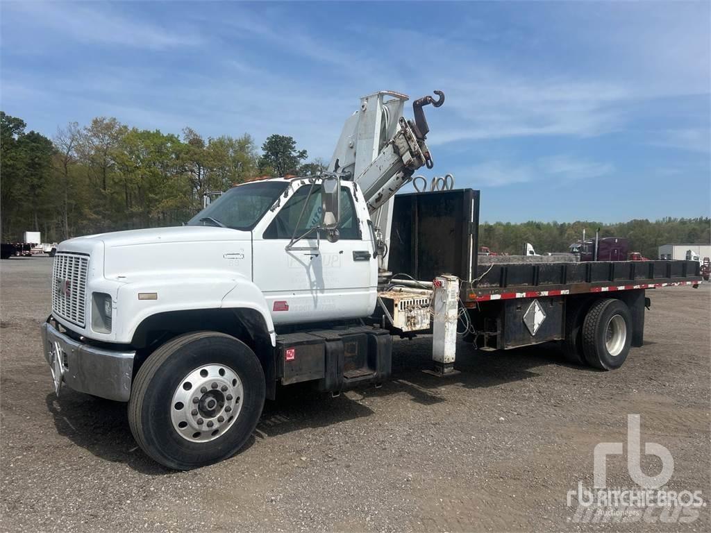GMC C7500 Truck mounted cranes