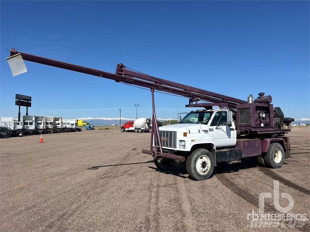 GMC TOPKICK Truck mounted drill rig