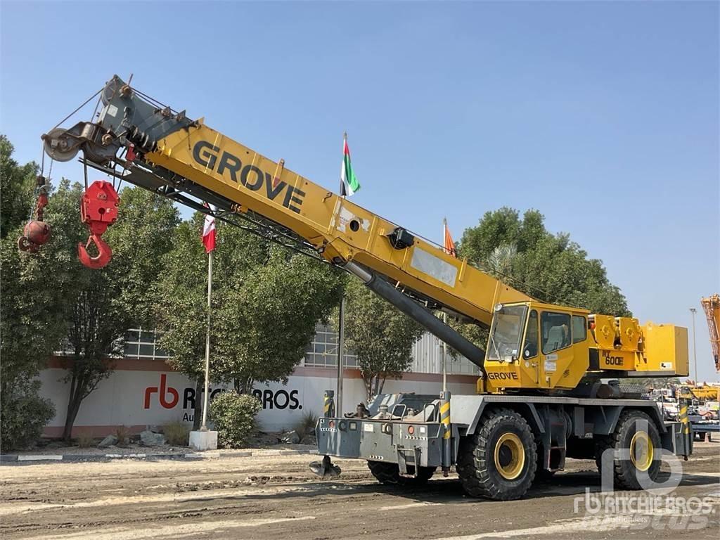 Grove RT600E Rough terrain cranes