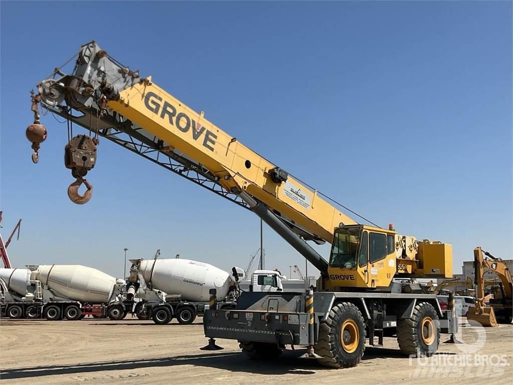 Grove RT600E Rough terrain cranes