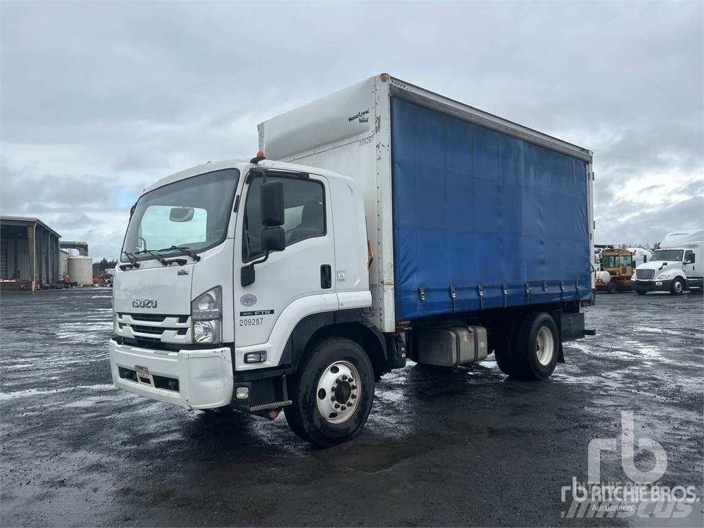 Isuzu FTR Curtain sider trucks