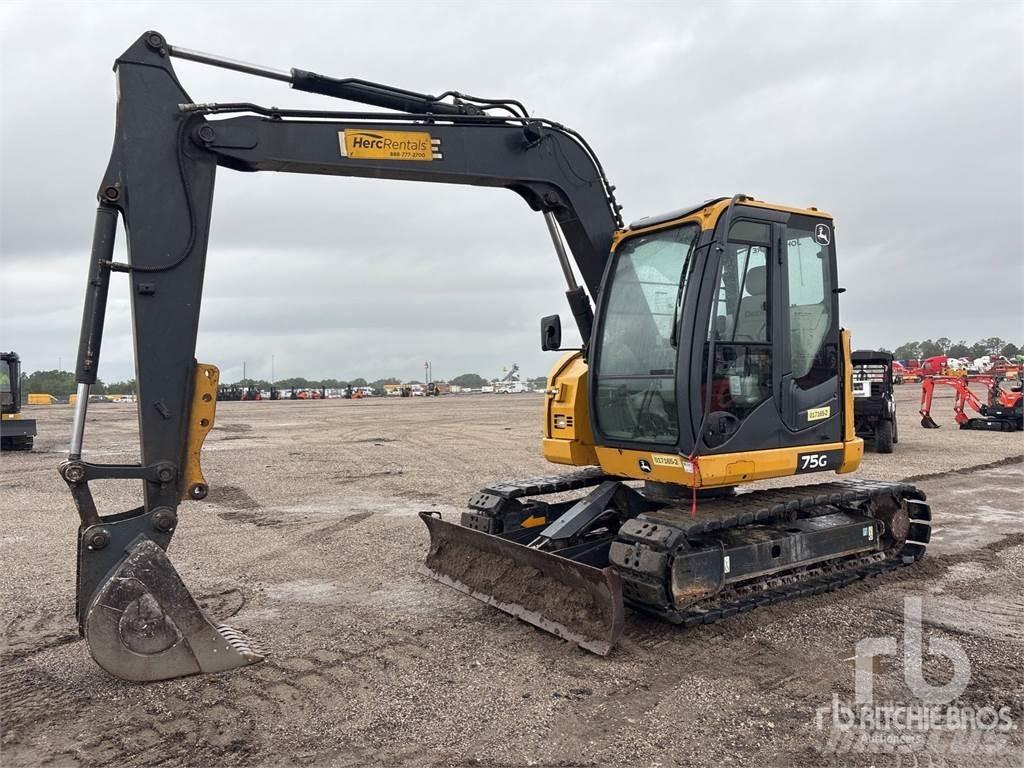 John Deere 75G Crawler excavators