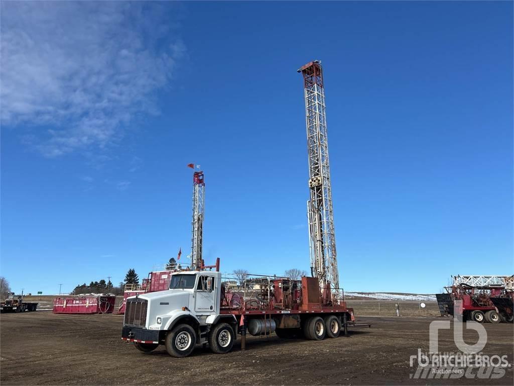 Kenworth T800 Truck mounted drill rig