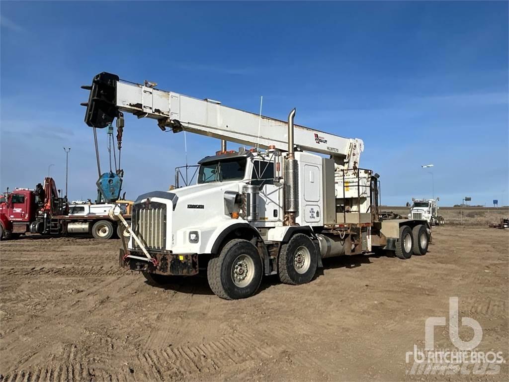 Kenworth T800 Truck mounted cranes