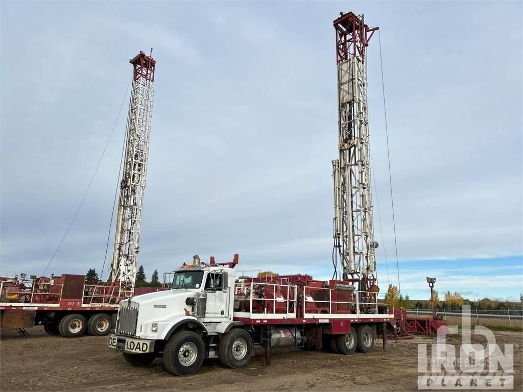 Kenworth T800B Truck mounted drill rig