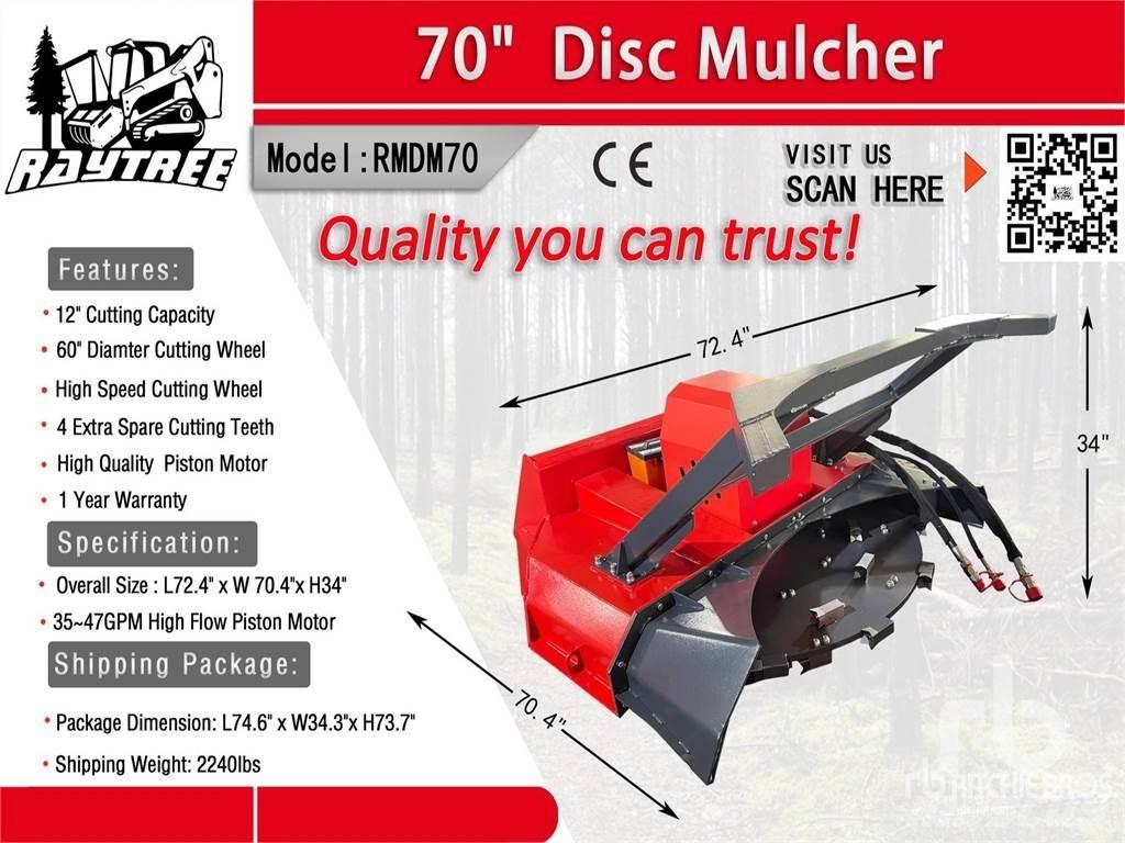  RAYTREE RMDM70 Forestry mulchers