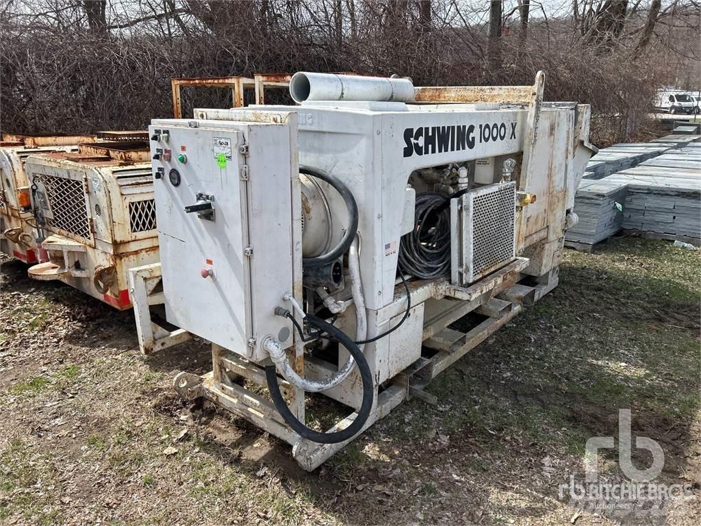 Schwing WP1000X Concrete pumps