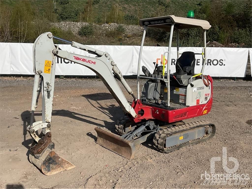 Takeuchi TB216 Mini excavators < 7t (Mini diggers)