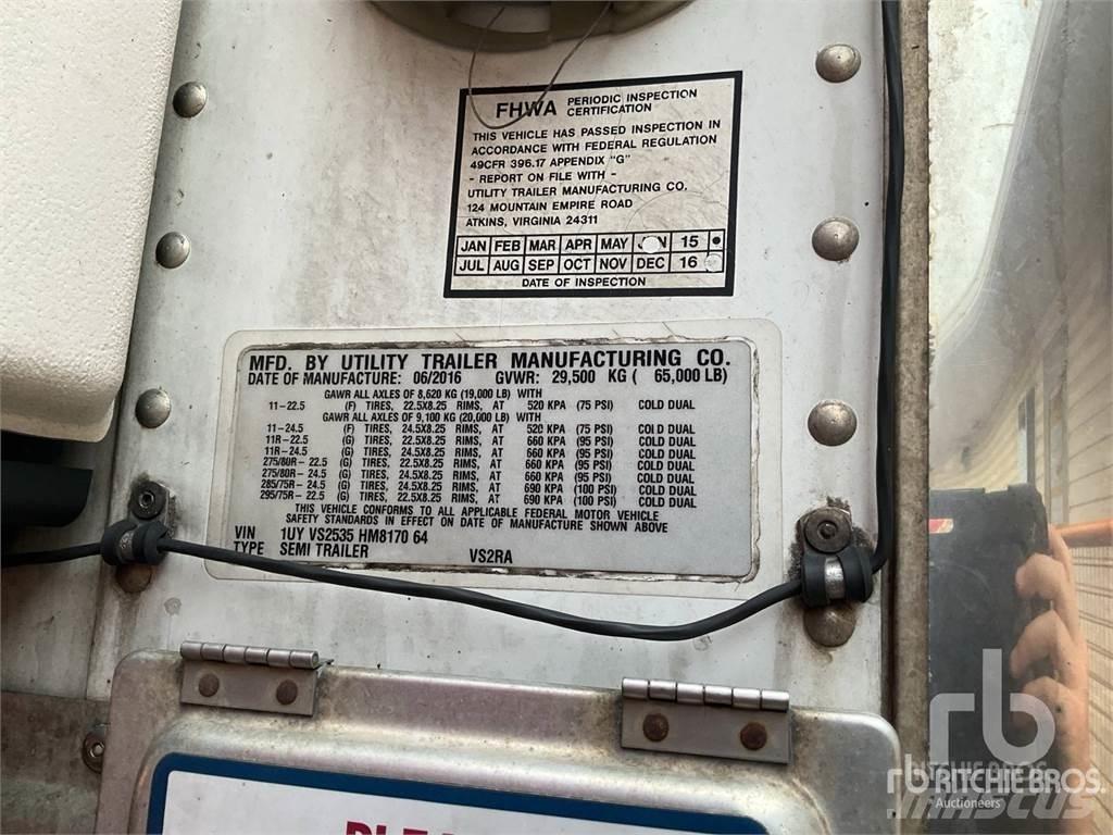 Utility 3000R Temperature controlled semi-trailers