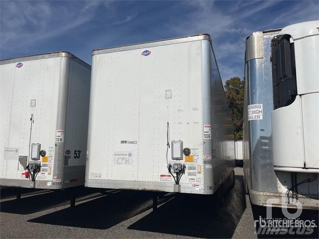 Utility VS2DX Box semi-trailers