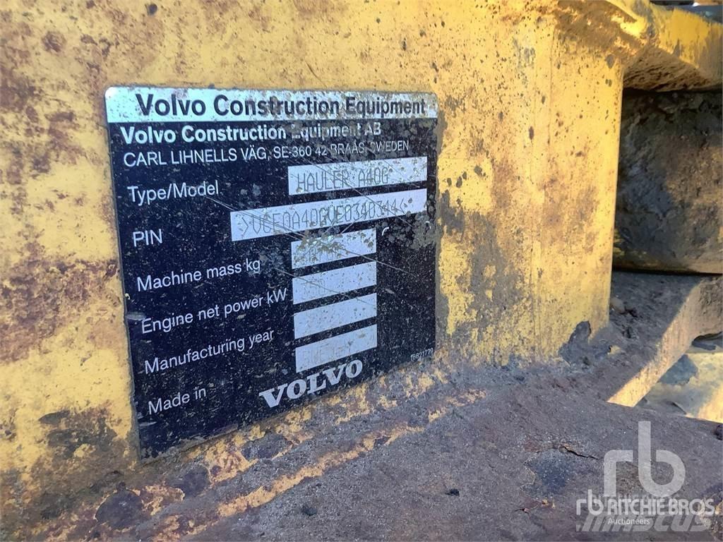Volvo A40G Articulated Haulers