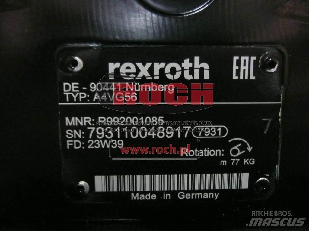 Rexroth A4VG56 CAT 196-8429 Hydraulics