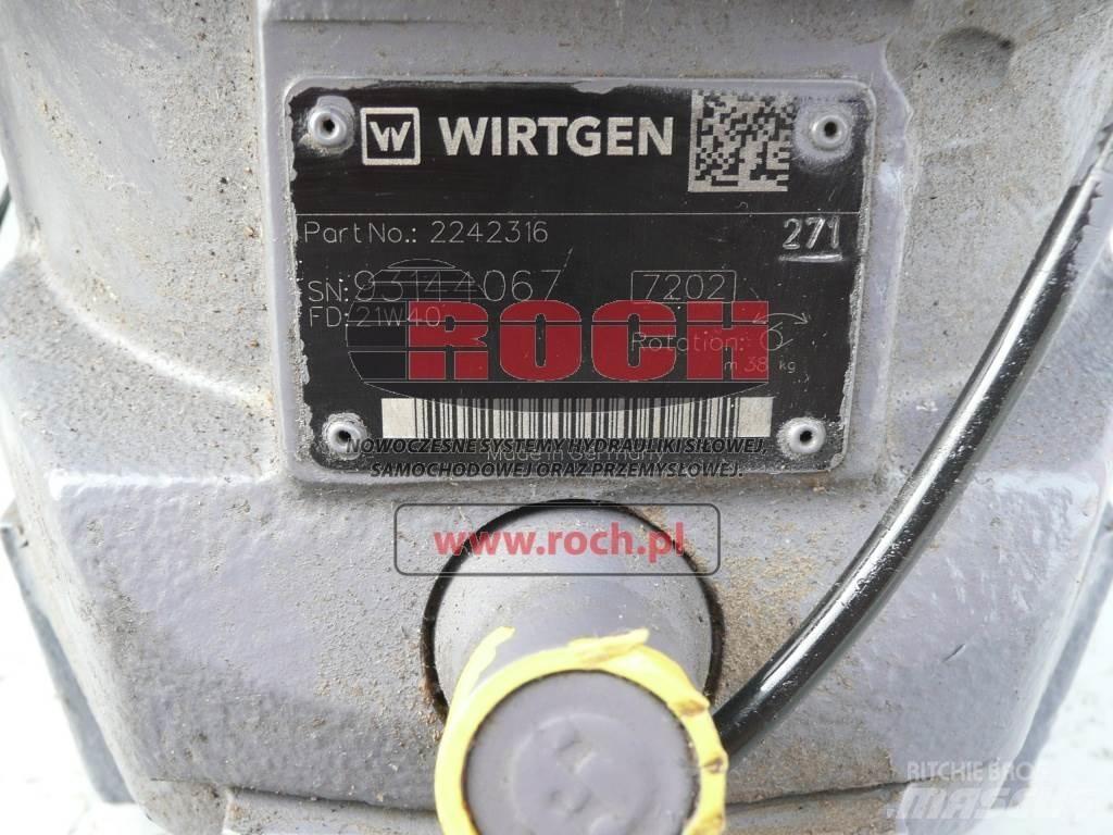 Wirtgen 2242316 Engines