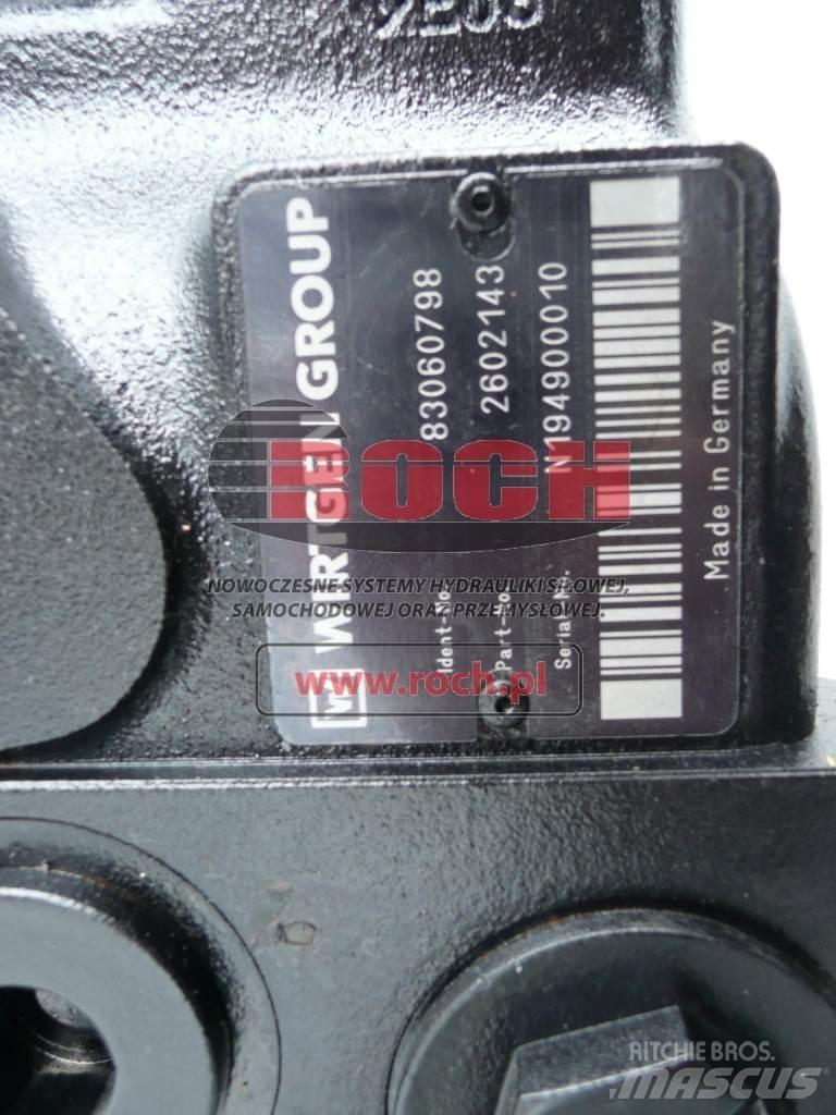 Wirtgen 2602143 83060798 Hydraulics