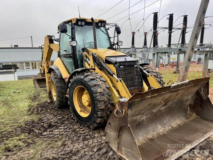 CAT 444F Backhoe