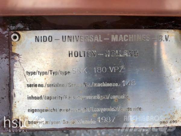 Schmidt Nido SNK 180 Snow blades and plows