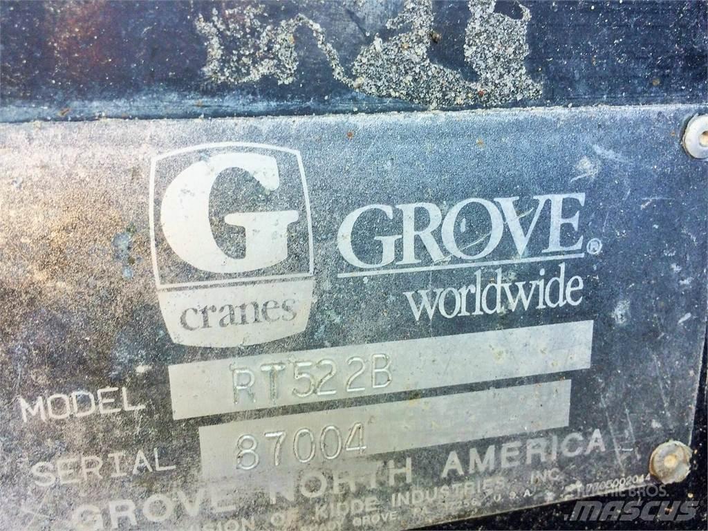 Grove RT522B Rough terrain cranes