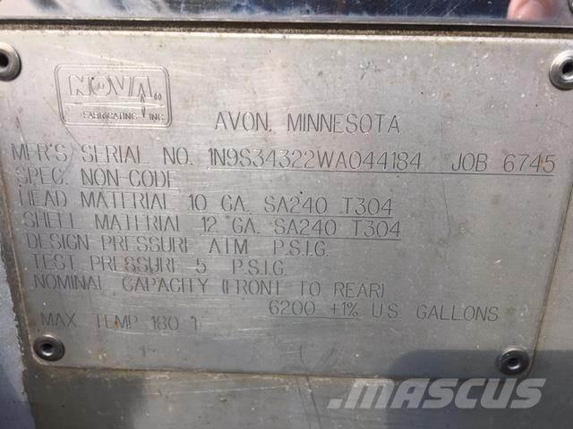  NOVA Tanker trailers