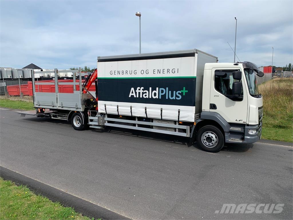DAF LF210 4x2 FA Truck mounted cranes