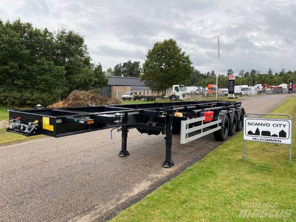 HRD 3-aks 20 + 30 ADR Container semi-trailers