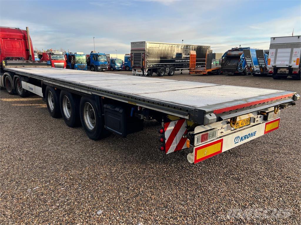 Krone 13,6 mtr Flatbed/Dropside semi-trailers