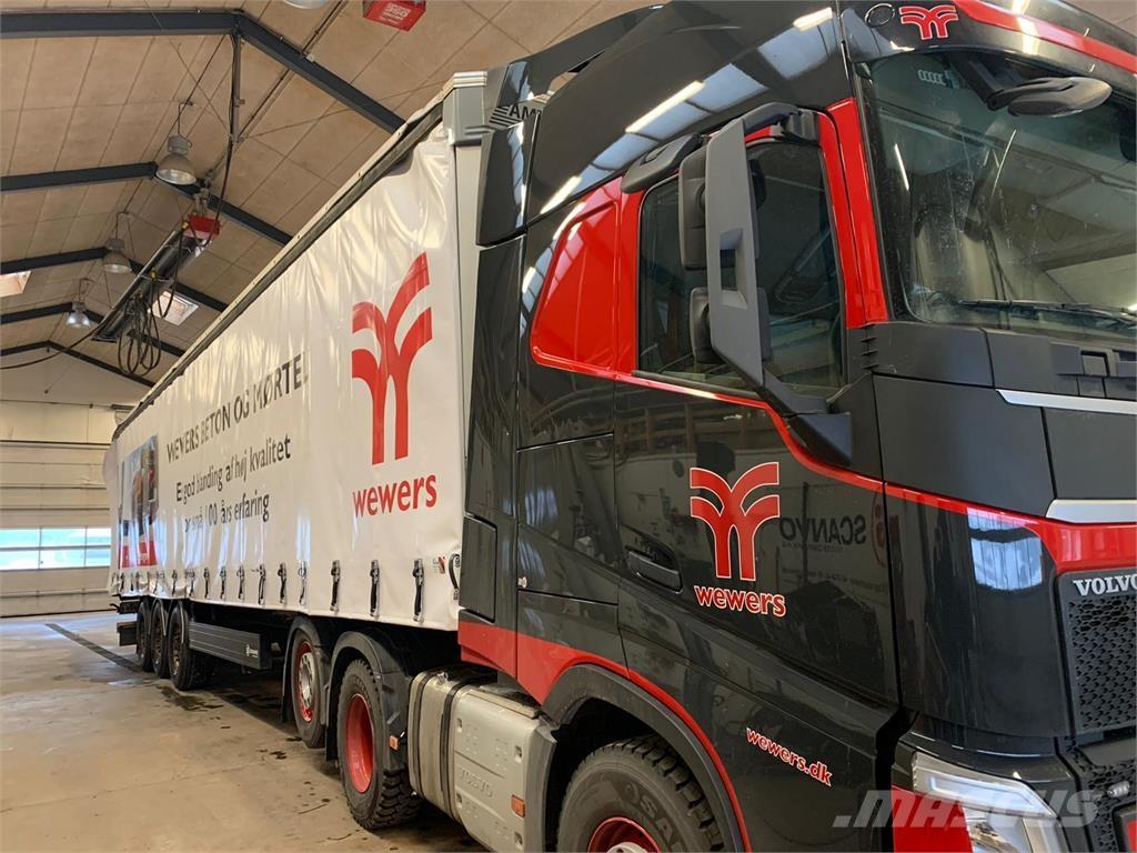  MTDK 13,6 mtr Curtain sider semi-trailers