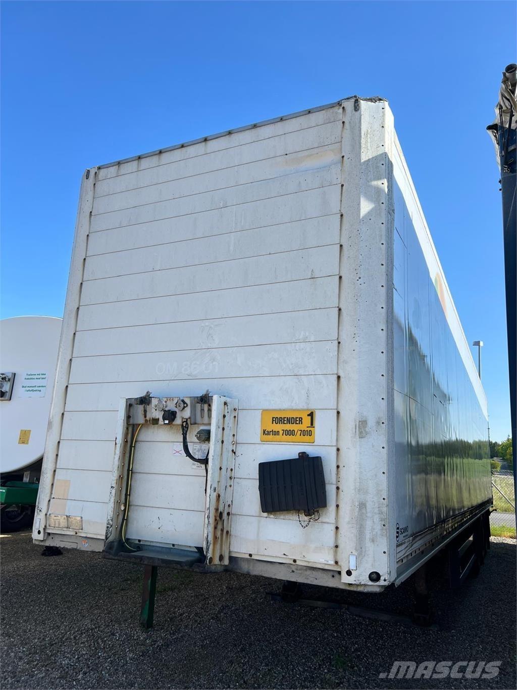 Schmitz 13,6 mtr boks Box semi-trailers
