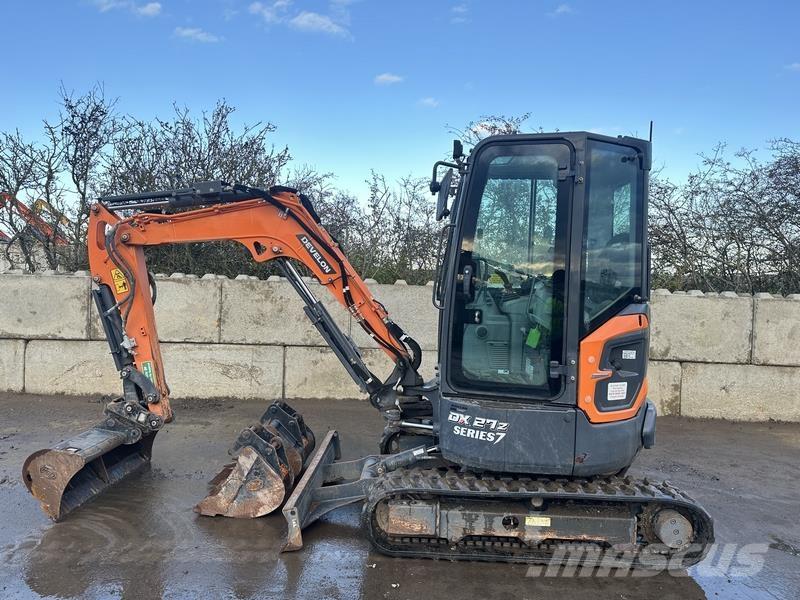 Doosan DX27 Crawler excavators