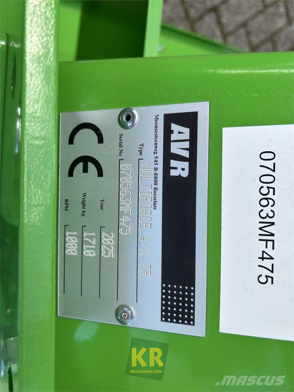 AVR MultiForce Haulm toppers