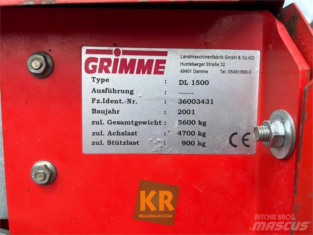 Grimme dl 1500 Potato harvesters