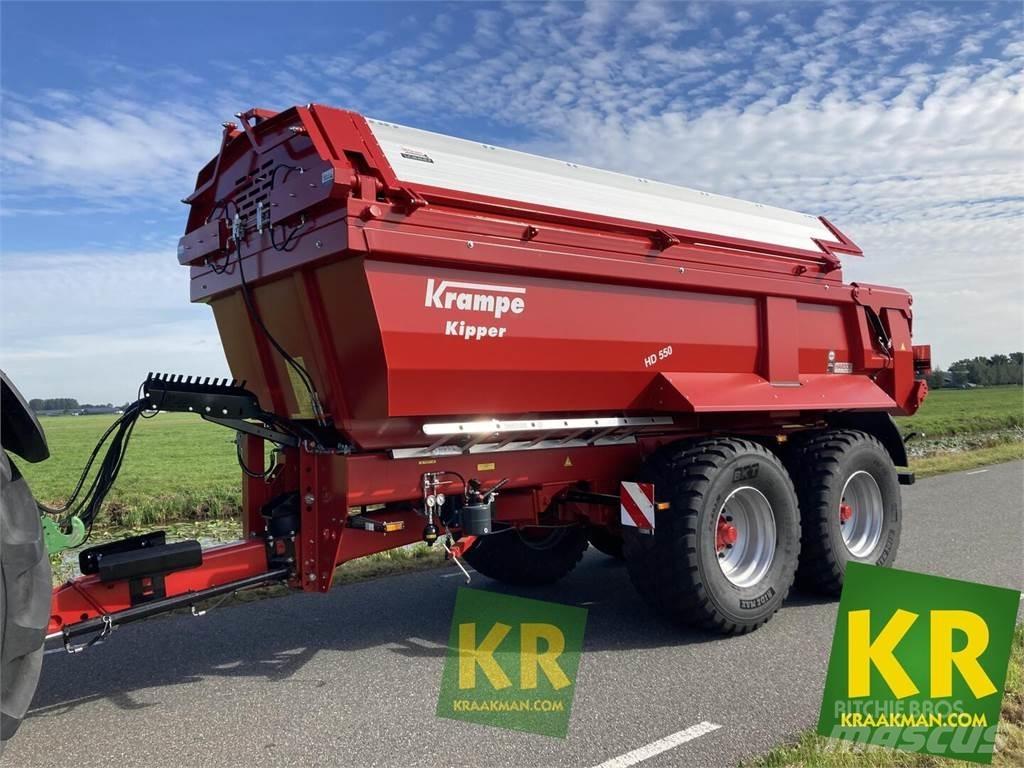 Krampe HD550 Tipper trucks