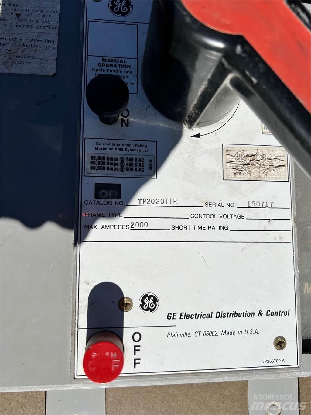  GE 2000amp Electronics
