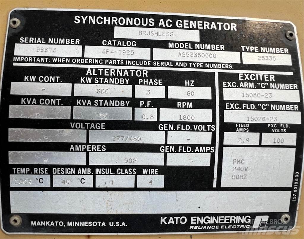 Kato 600kW Other Generators