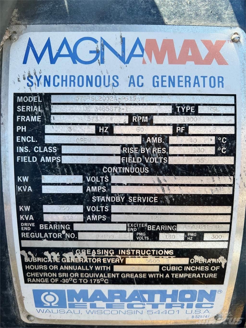 Marathon 750kW Other Generators