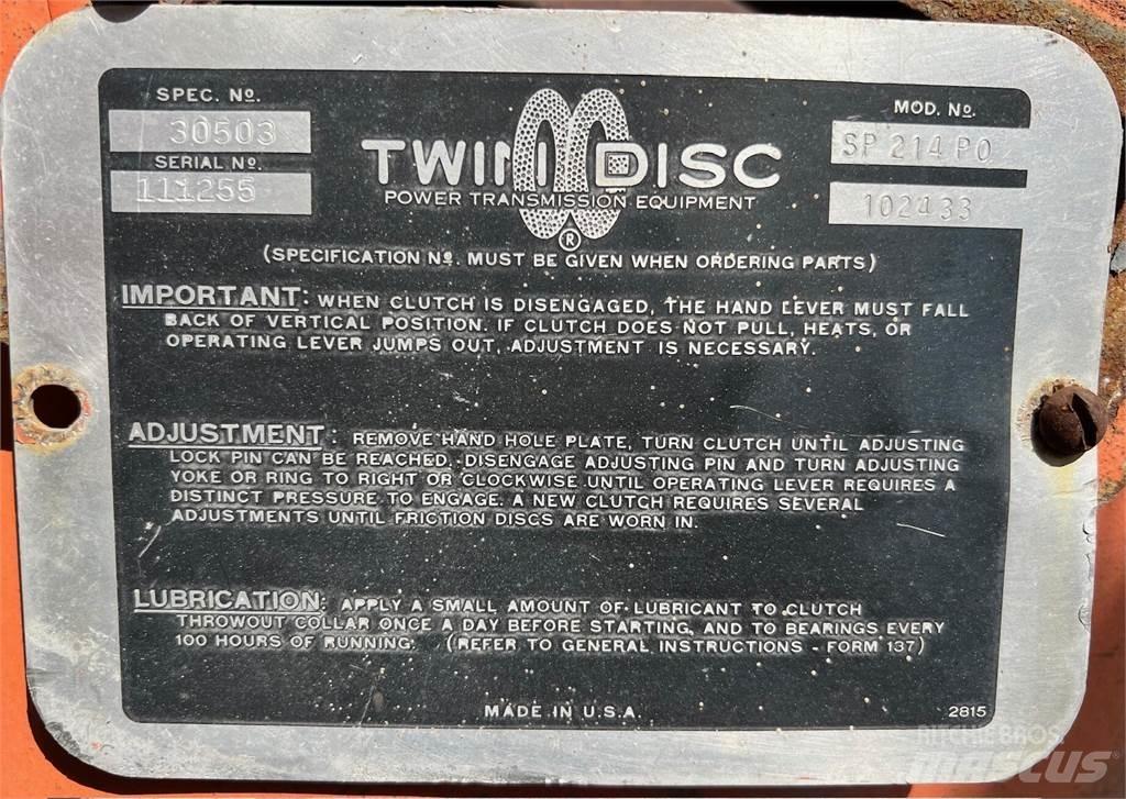  Twin Disc PTO Engines