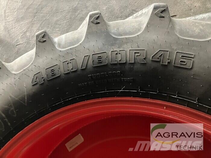  480/80R46 Tyres, wheels and rims
