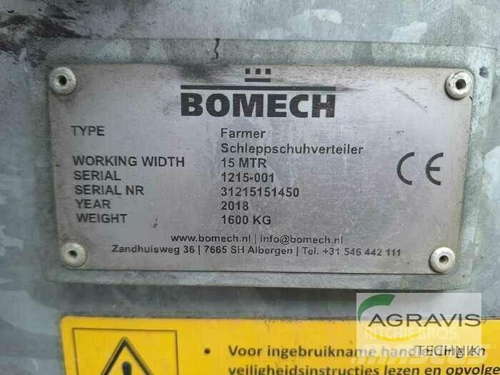 Bomech FARMER 15 Other fertilizing machines and accessories