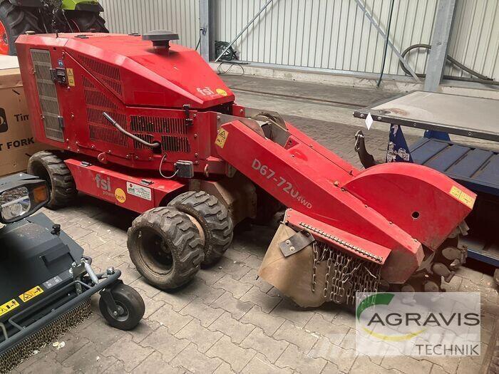  D67-720 4WD Power harrows and rototillers