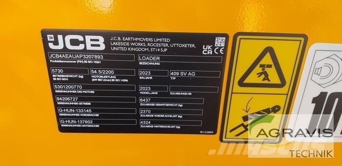 JCB 409 AGRI STUFE V Wheel loaders
