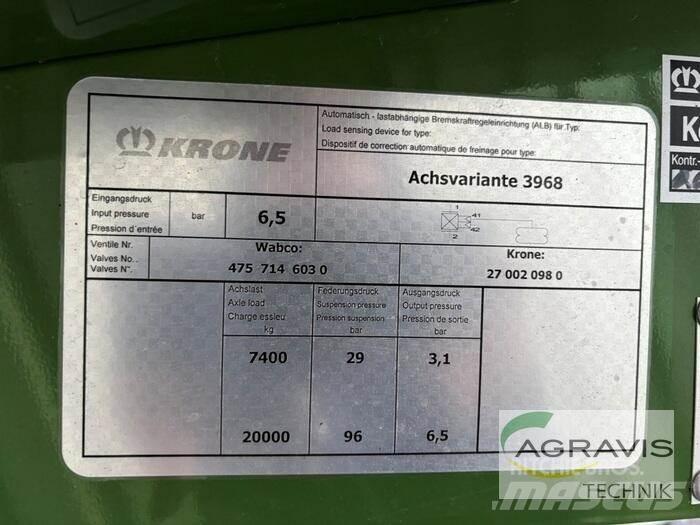 Krone GX 440 Self-loading trailers