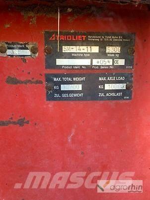 Trioliet SM-14 Other fertilizing machines and accessories
