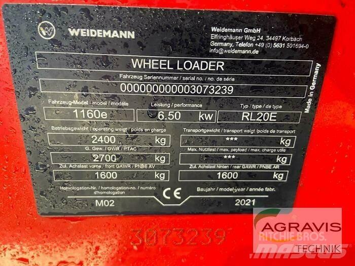 Weidemann 1160E Wheel loaders