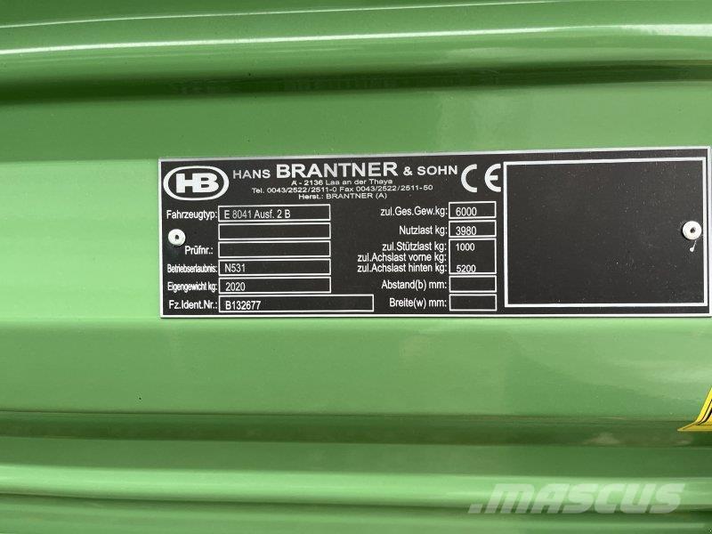 Brantner E6040 Tipper trucks