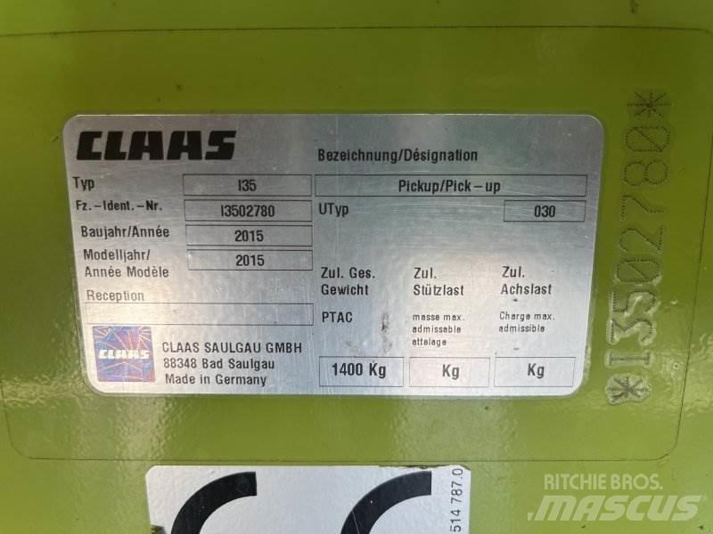 CLAAS Pick-Up Combine harvester heads